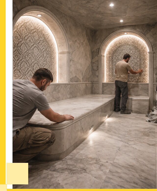 Турецкие бани под ключ в Нижнем Тагиле от 260225 р. | ЭриданНжн