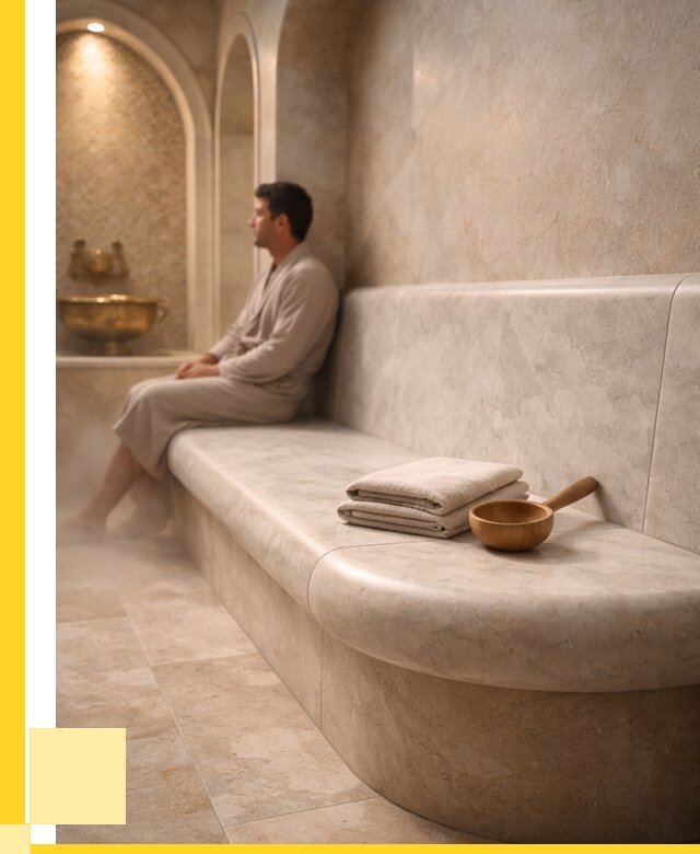 Сиденья для хамама в Нижнем Тагиле под ключ от 12491 р. | ЭриданНжн